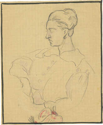 Шурига Пелагея Николаевна. Женский портрет